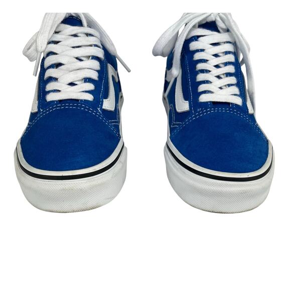 Vans Old Skool Skate Shoes Blue - Picture 2 of 10
